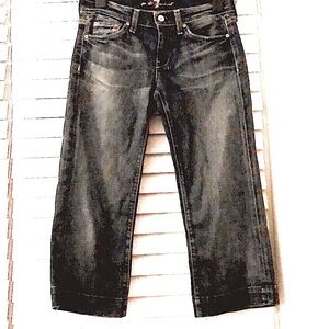 Seven crop dojo jeans
